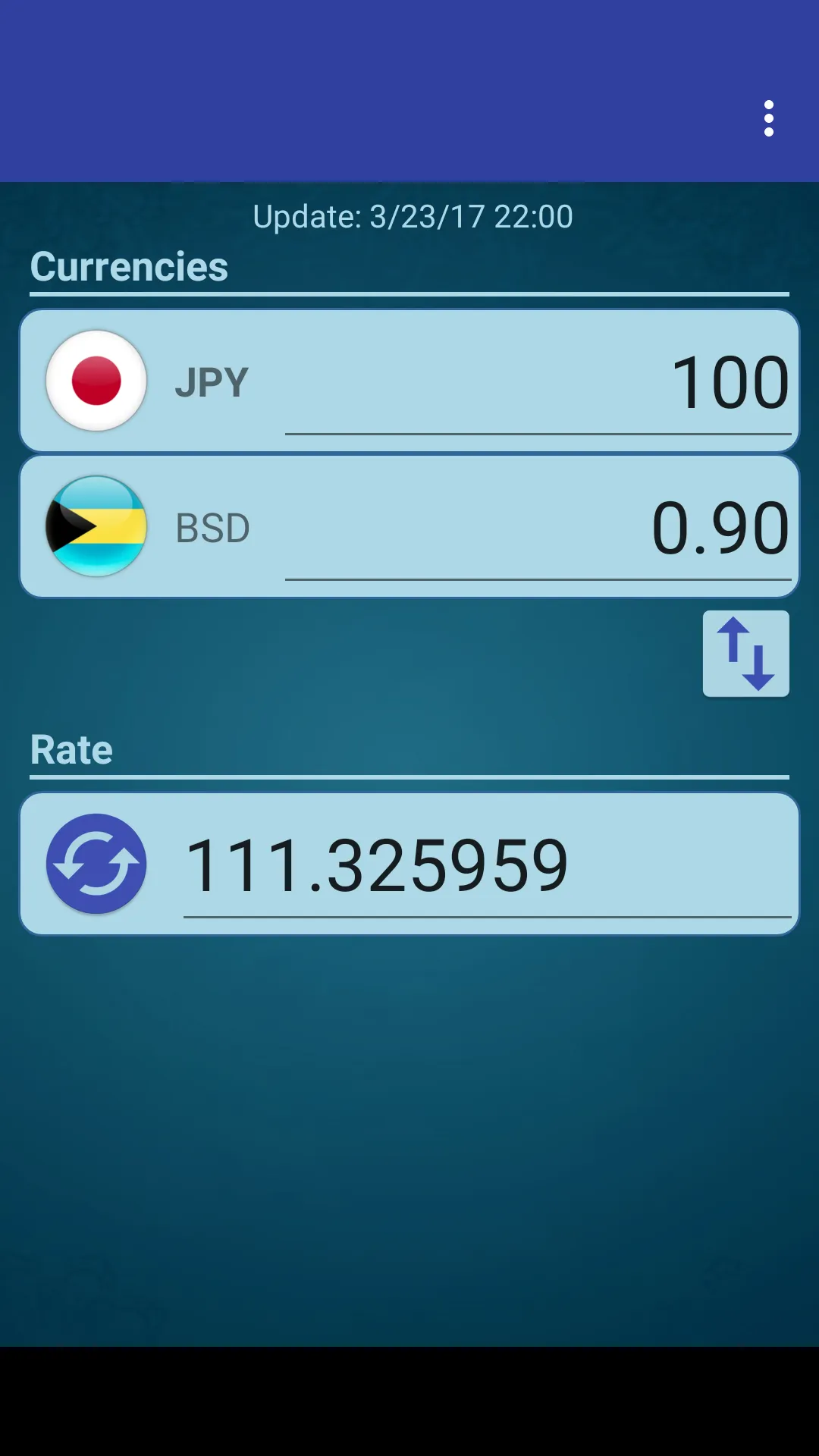 Japan Yen x Bahamian Dollar | Indus Appstore | Screenshot