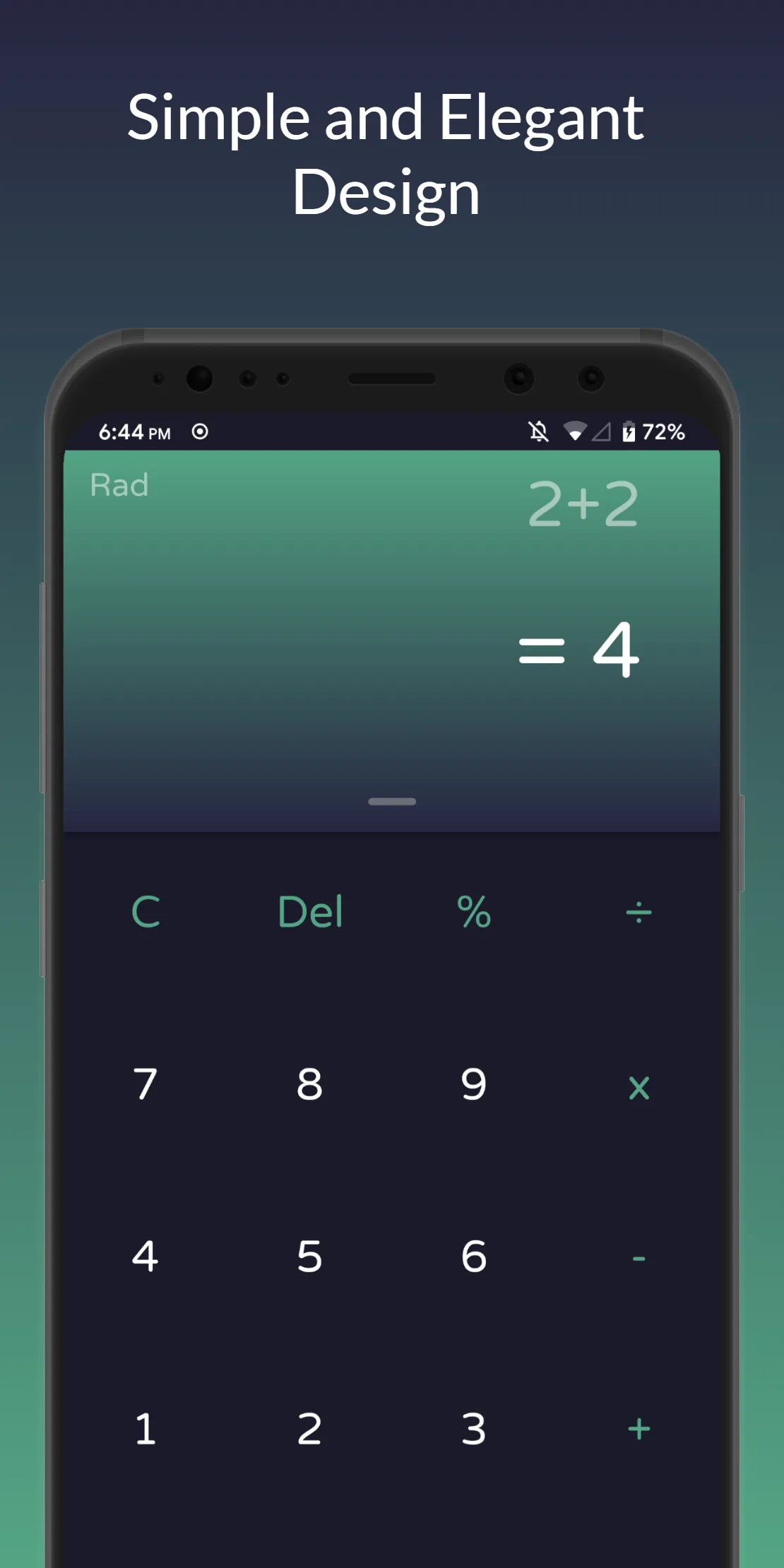 Calc - Elegant Calculator | Indus Appstore | Screenshot