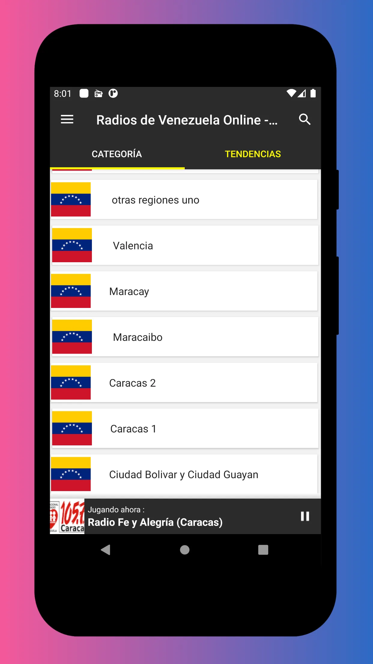 Radio Venezuela - Radio FM AM | Indus Appstore | Screenshot