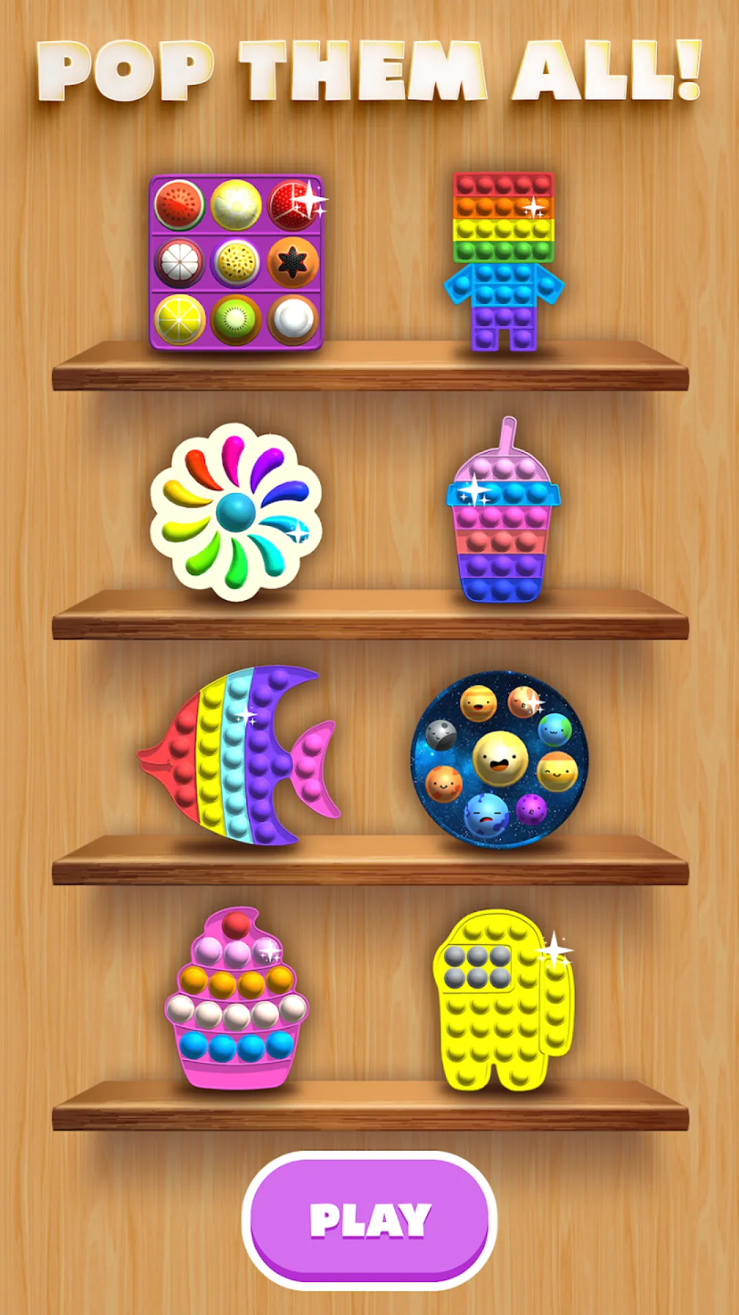 Pop It! Fidget Toys 3D Poppet | Indus Appstore | Screenshot