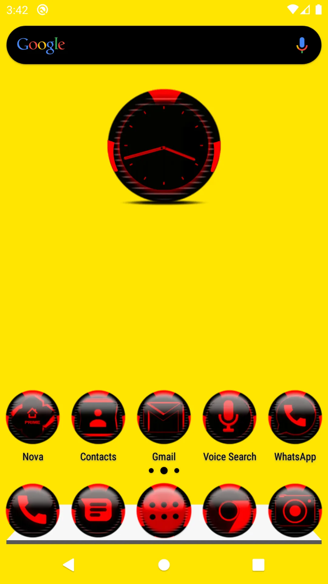 Red Icon Pack Style 6 | Indus Appstore | Screenshot