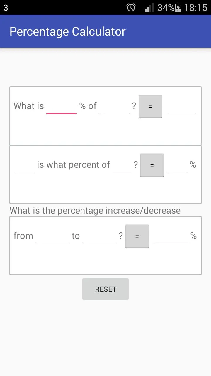 Percentage Calculator | Indus Appstore | Screenshot