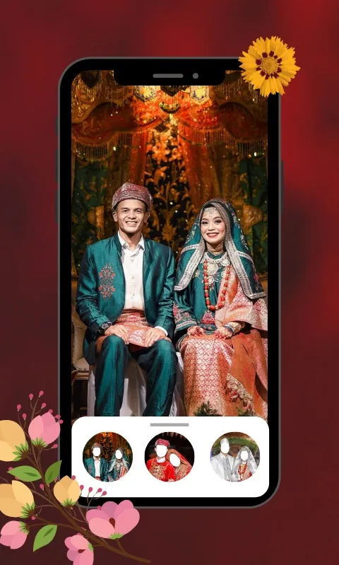 Traditional Wedding Couple Hij | Indus Appstore | Screenshot