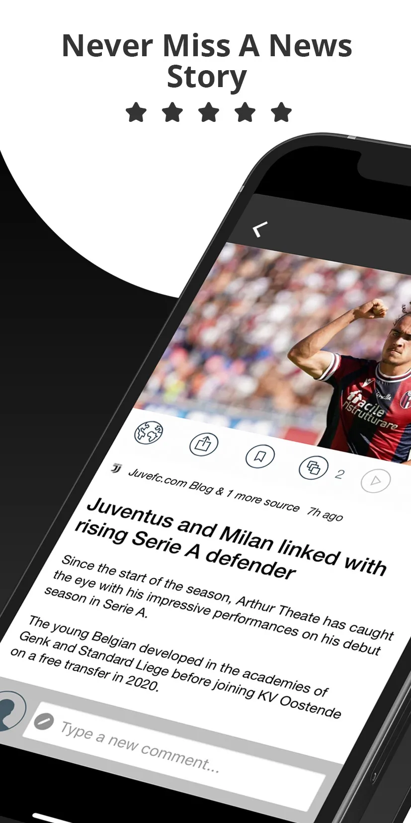 News on Juventus - Unofficial | Indus Appstore | Screenshot