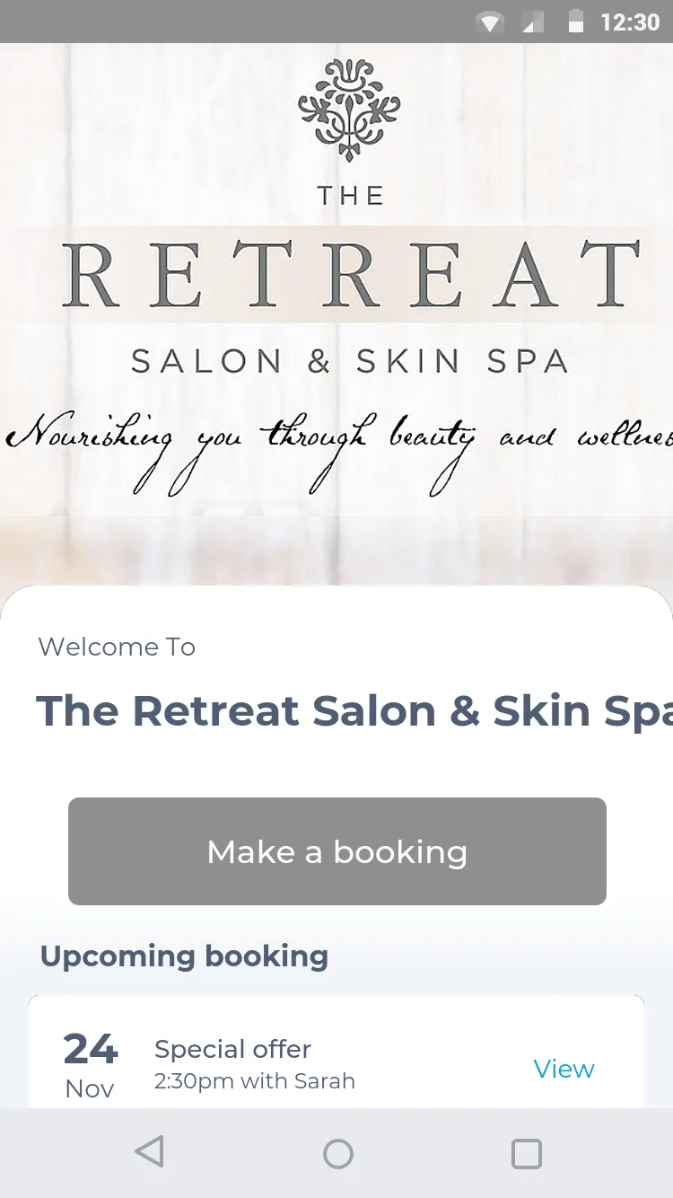 The Retreat Salon & Skin Spa | Indus Appstore | Screenshot