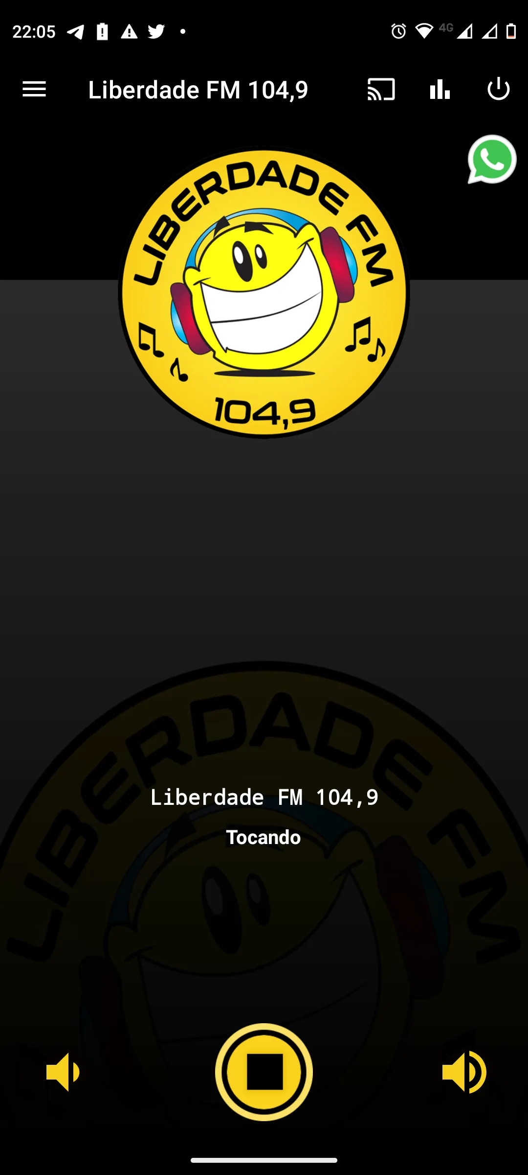 Rádio Liberdade FM 104,9 | Indus Appstore | Screenshot