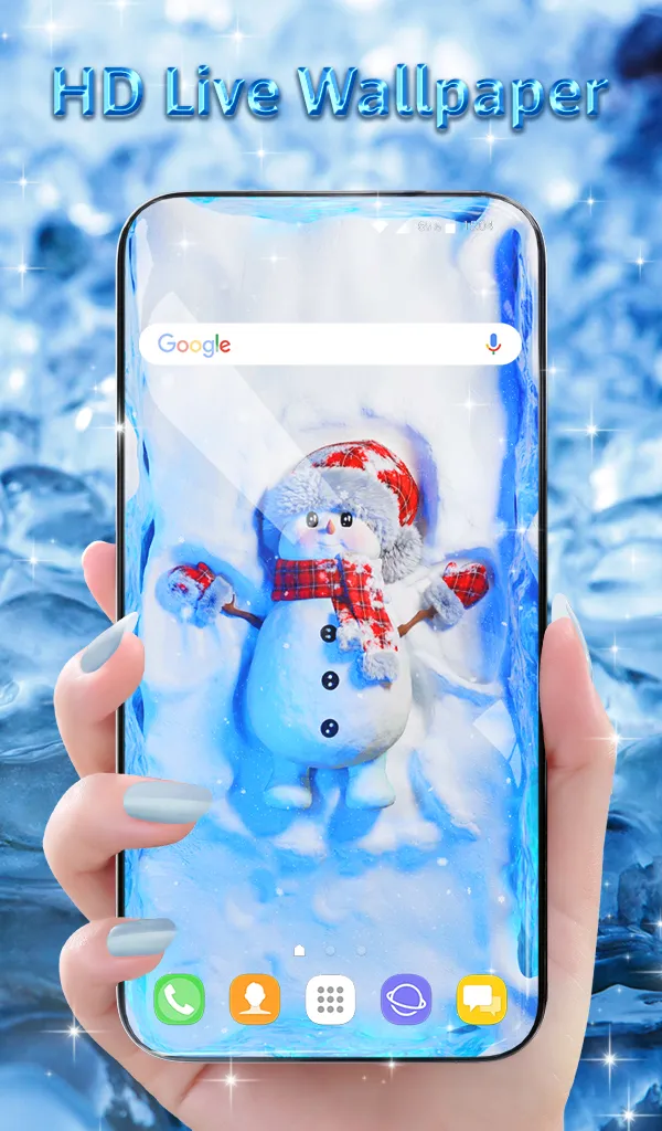 Christmas Wallpaper Theme HD | Indus Appstore | Screenshot