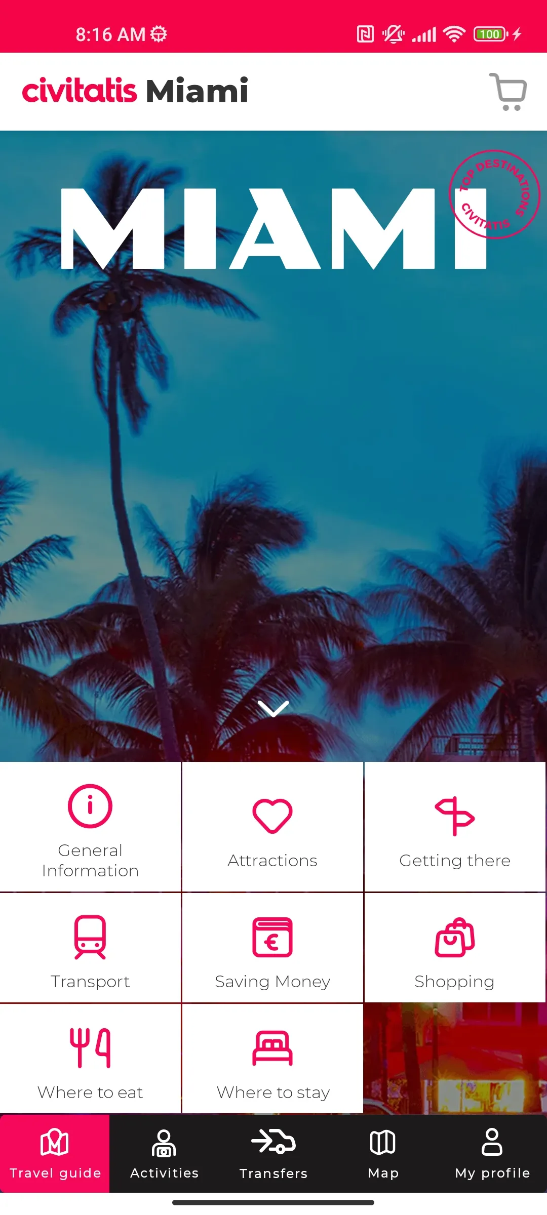 Miami Guide by Civitatis | Indus Appstore | Screenshot