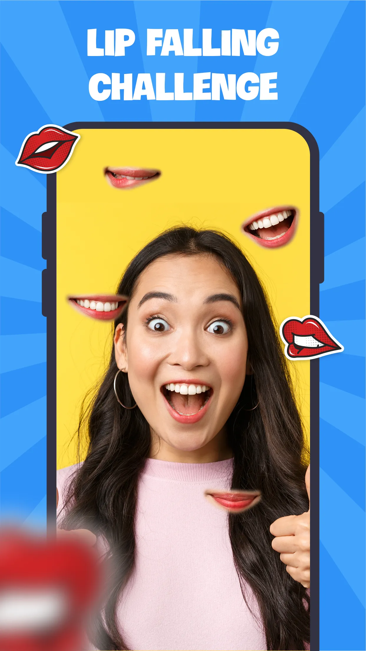 Lip Pose: Fun Challenge Filter | Indus Appstore | Screenshot