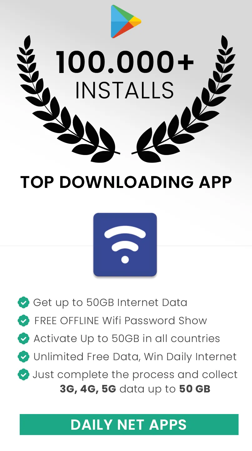 Daily Internet Data 50 GB MB | Indus Appstore | Screenshot