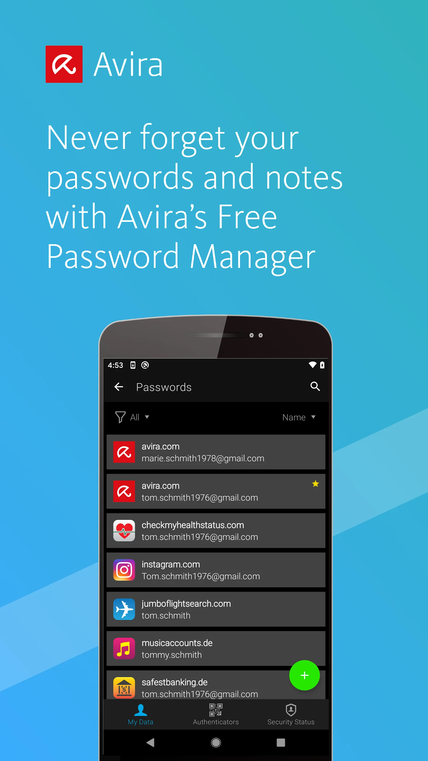 Avira Password Manager | Indus Appstore | Screenshot