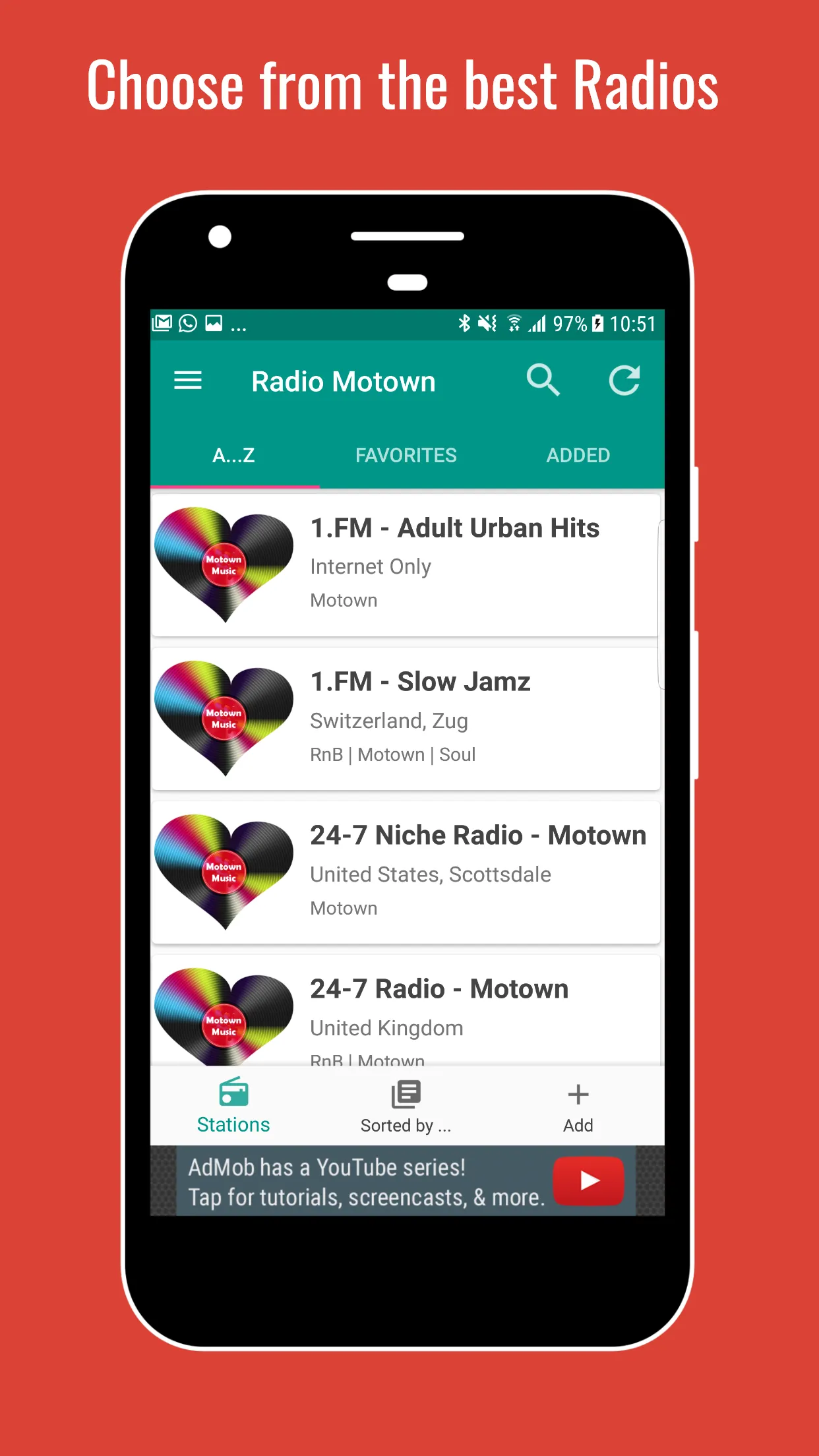 Motown Music Radio | Indus Appstore | Screenshot