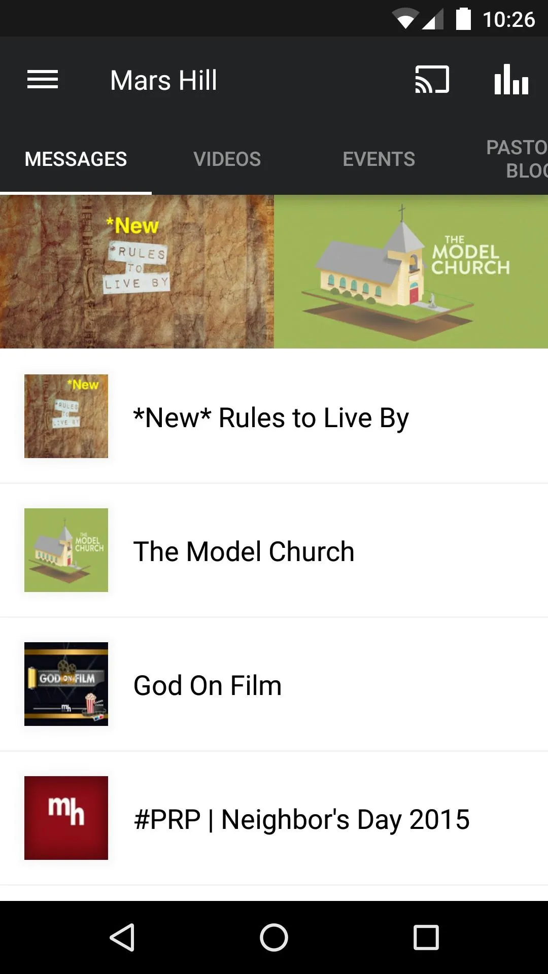 Mars Hill Baptist Church | Indus Appstore | Screenshot