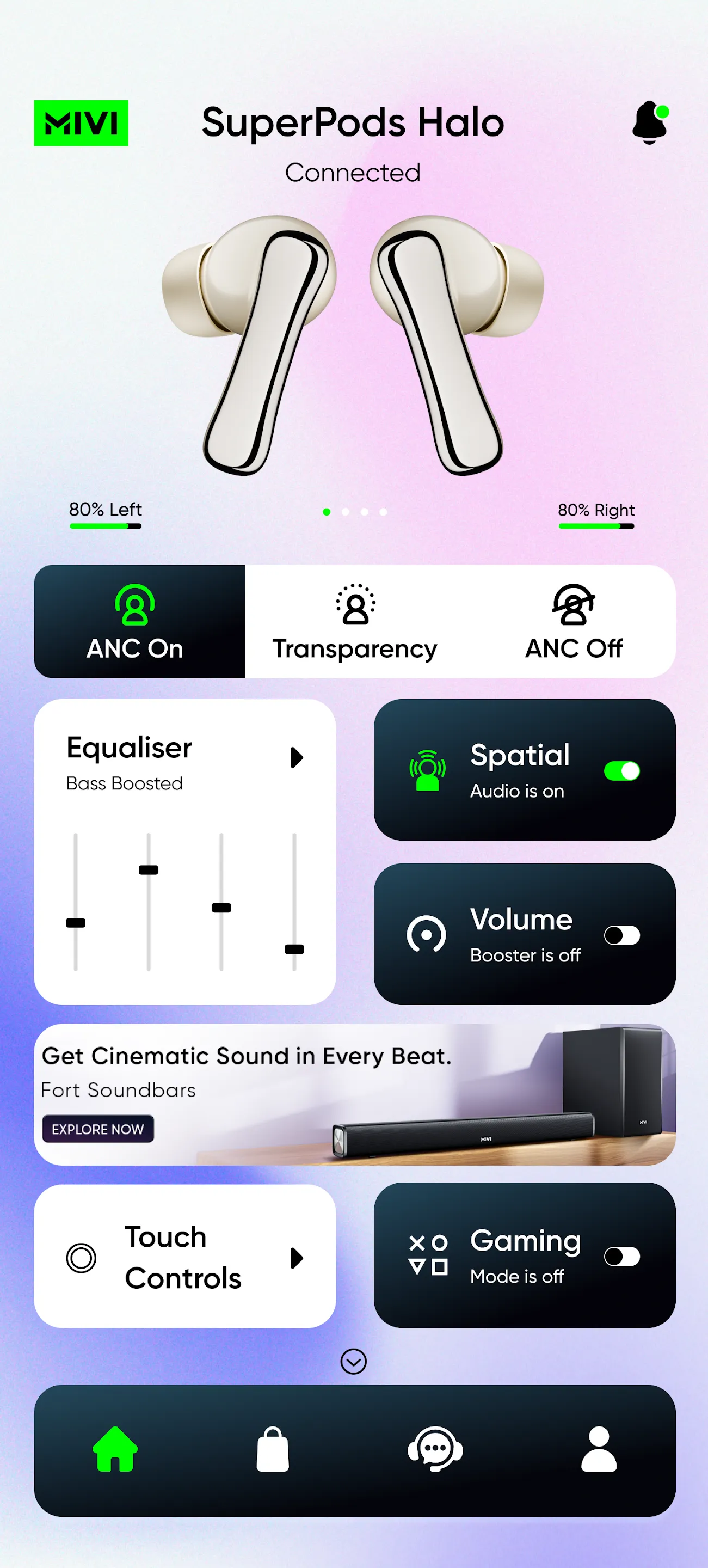 Mivi Audio | Indus Appstore | Screenshot