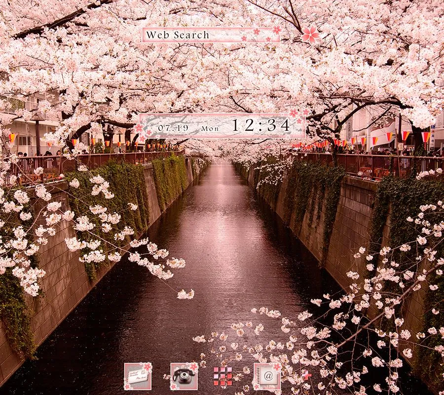 Sakura Arch Theme | Indus Appstore | Screenshot