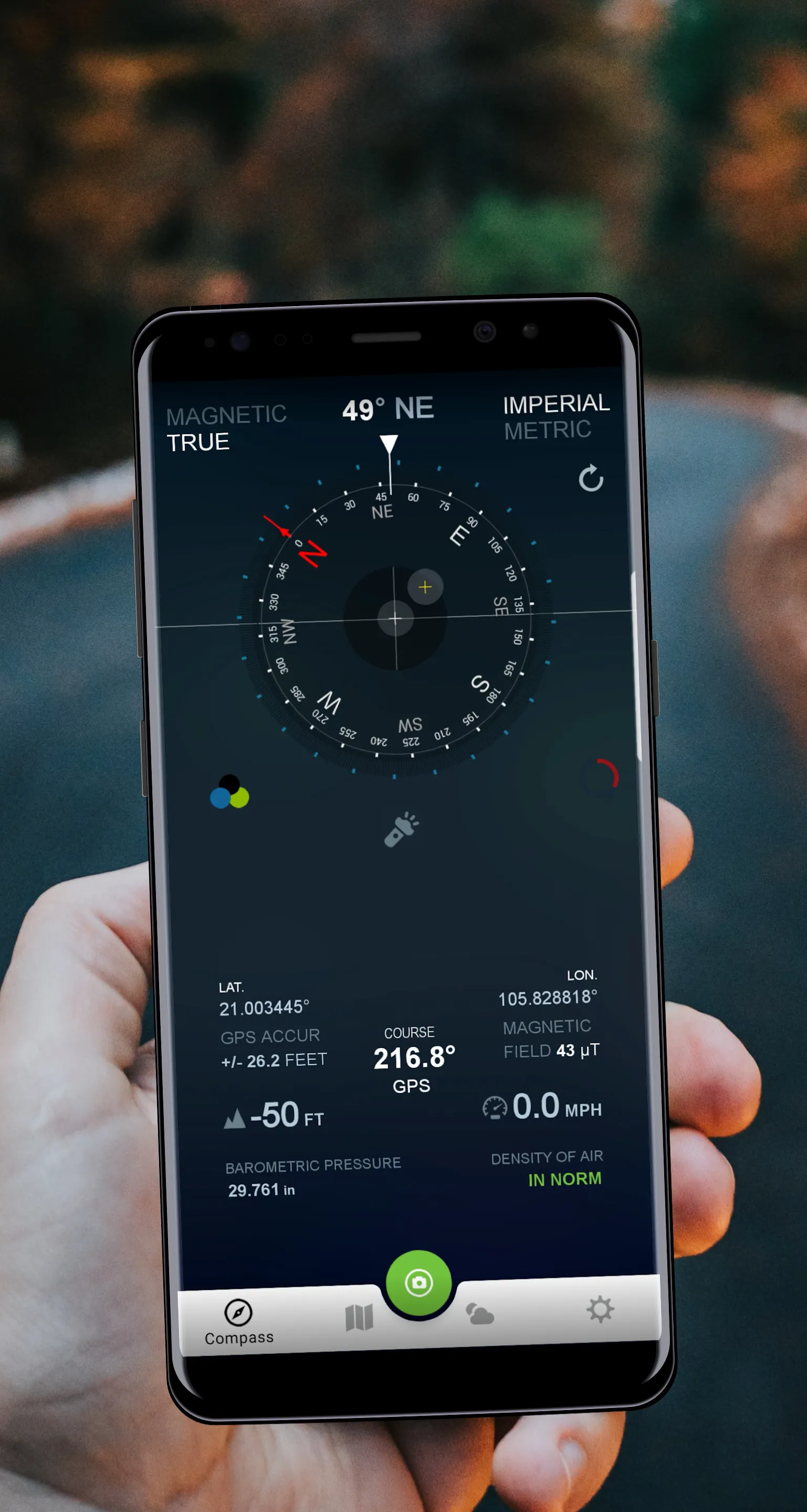 Compass Pro - Compass Map | Indus Appstore | Screenshot