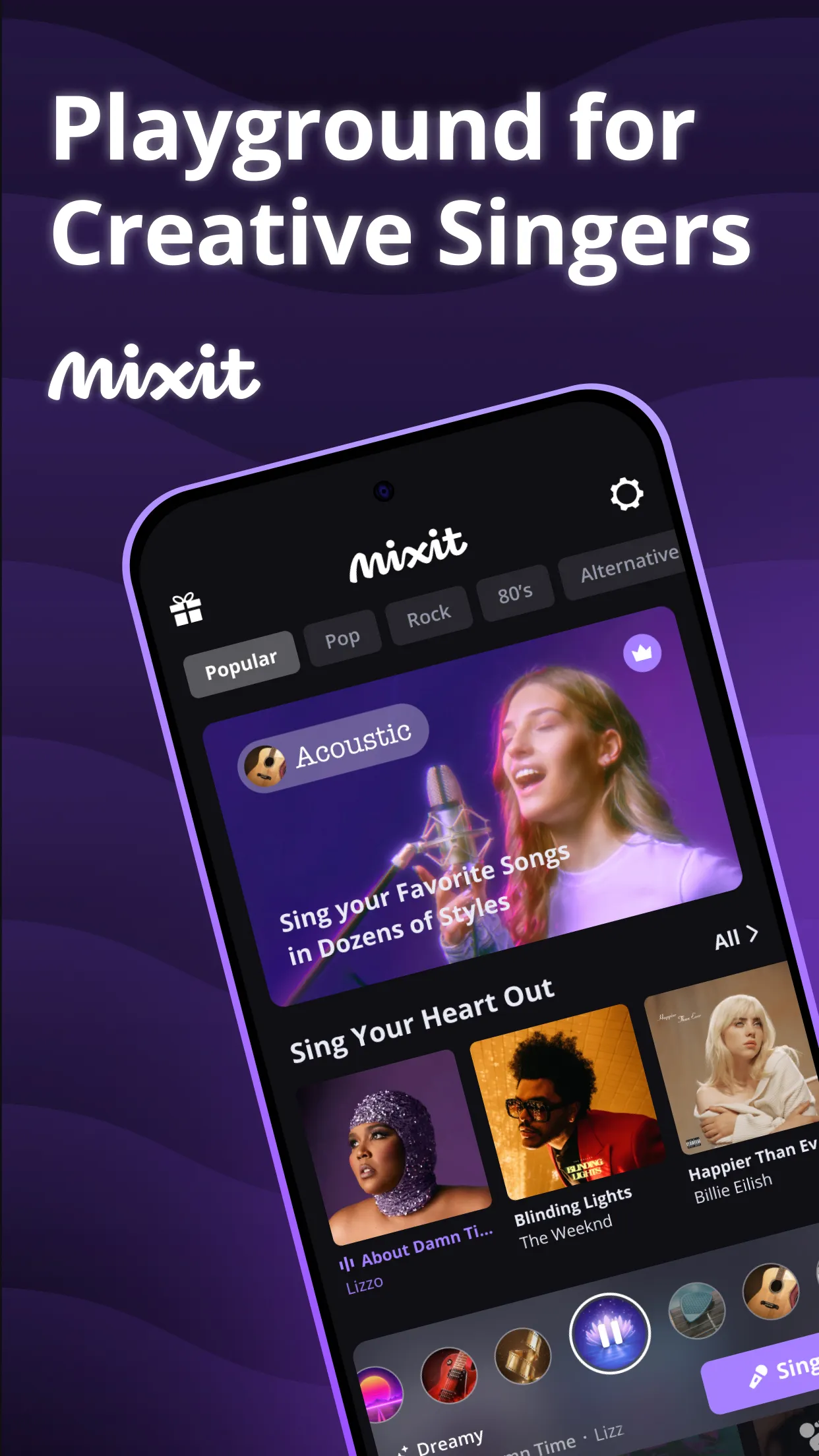 Mixit: Sing & Create Covers | Indus Appstore | Screenshot