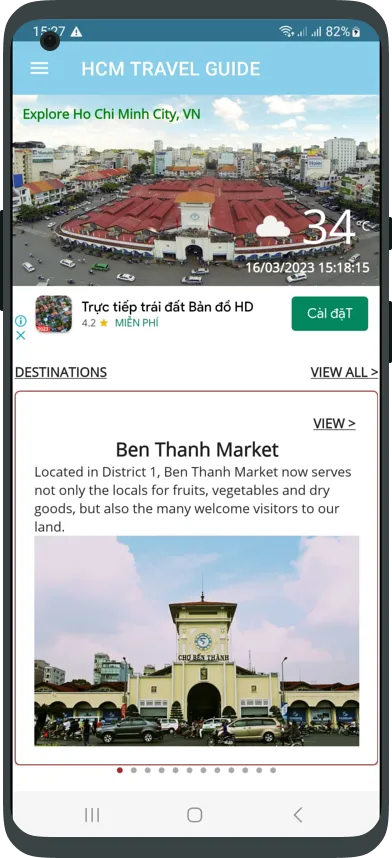 Ho Chi Minh Travel Guide | Indus Appstore | Screenshot