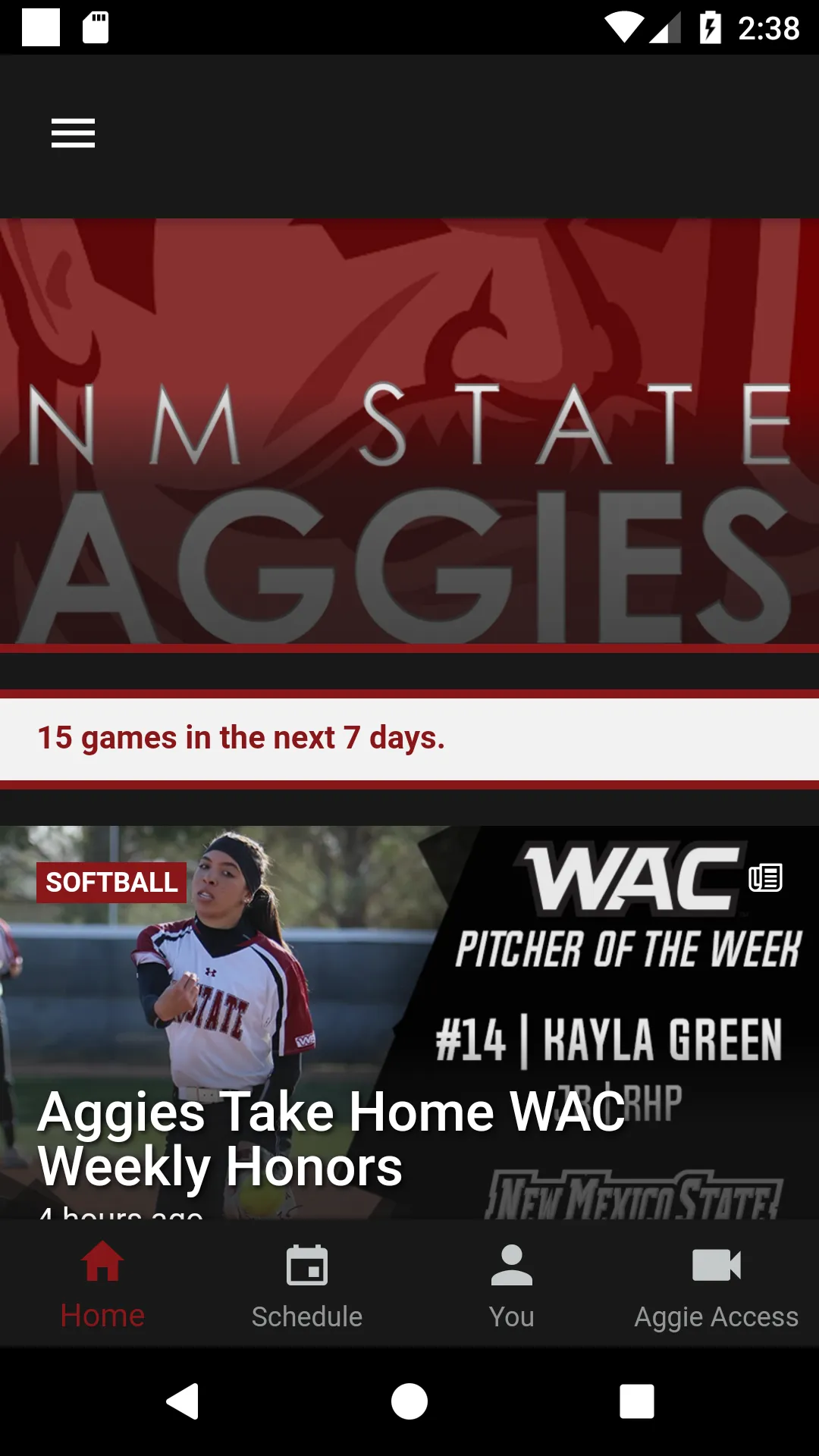 NM State Aggies | Indus Appstore | Screenshot