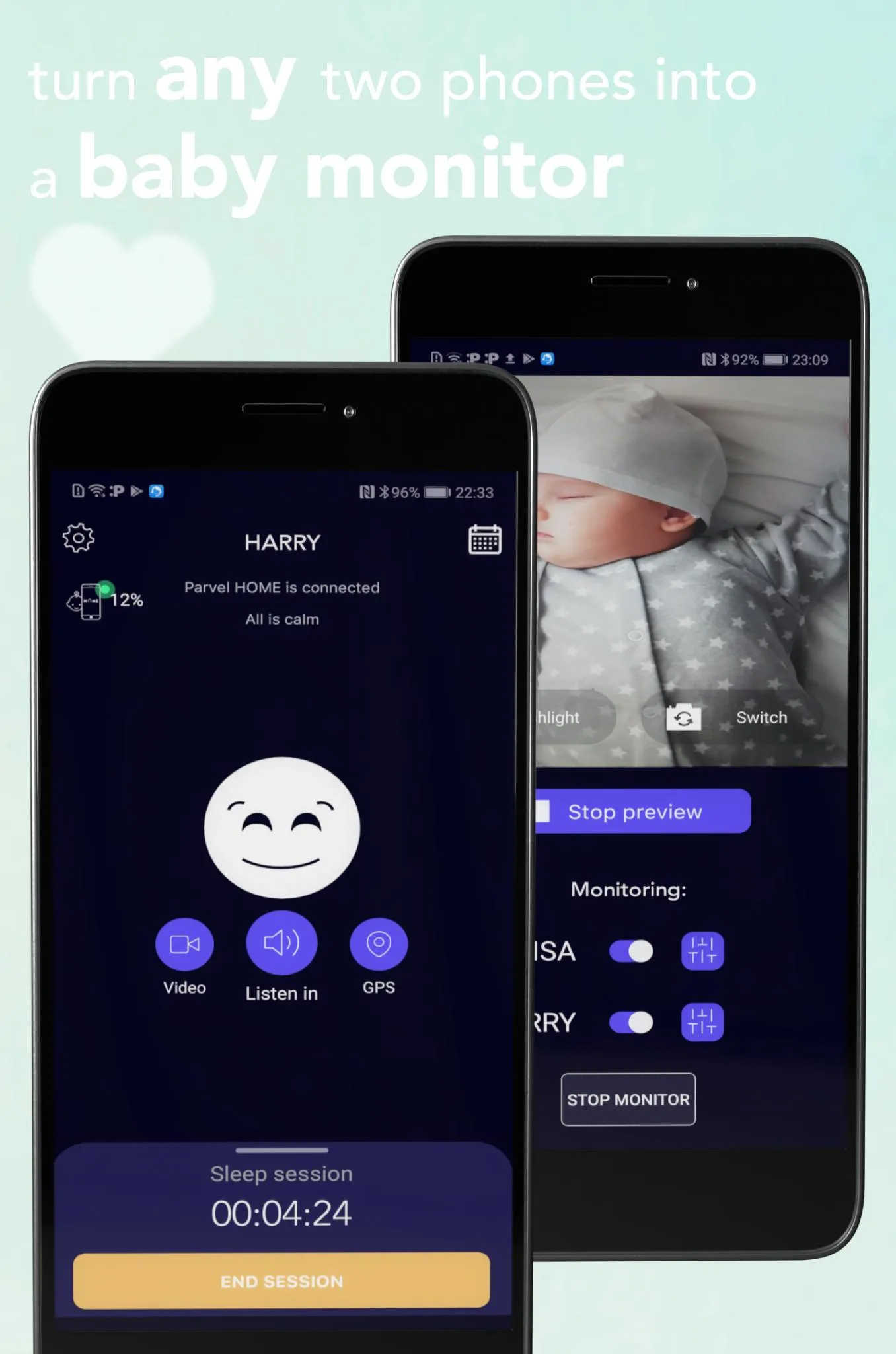 Parvel - Baby monitor | Indus Appstore | Screenshot