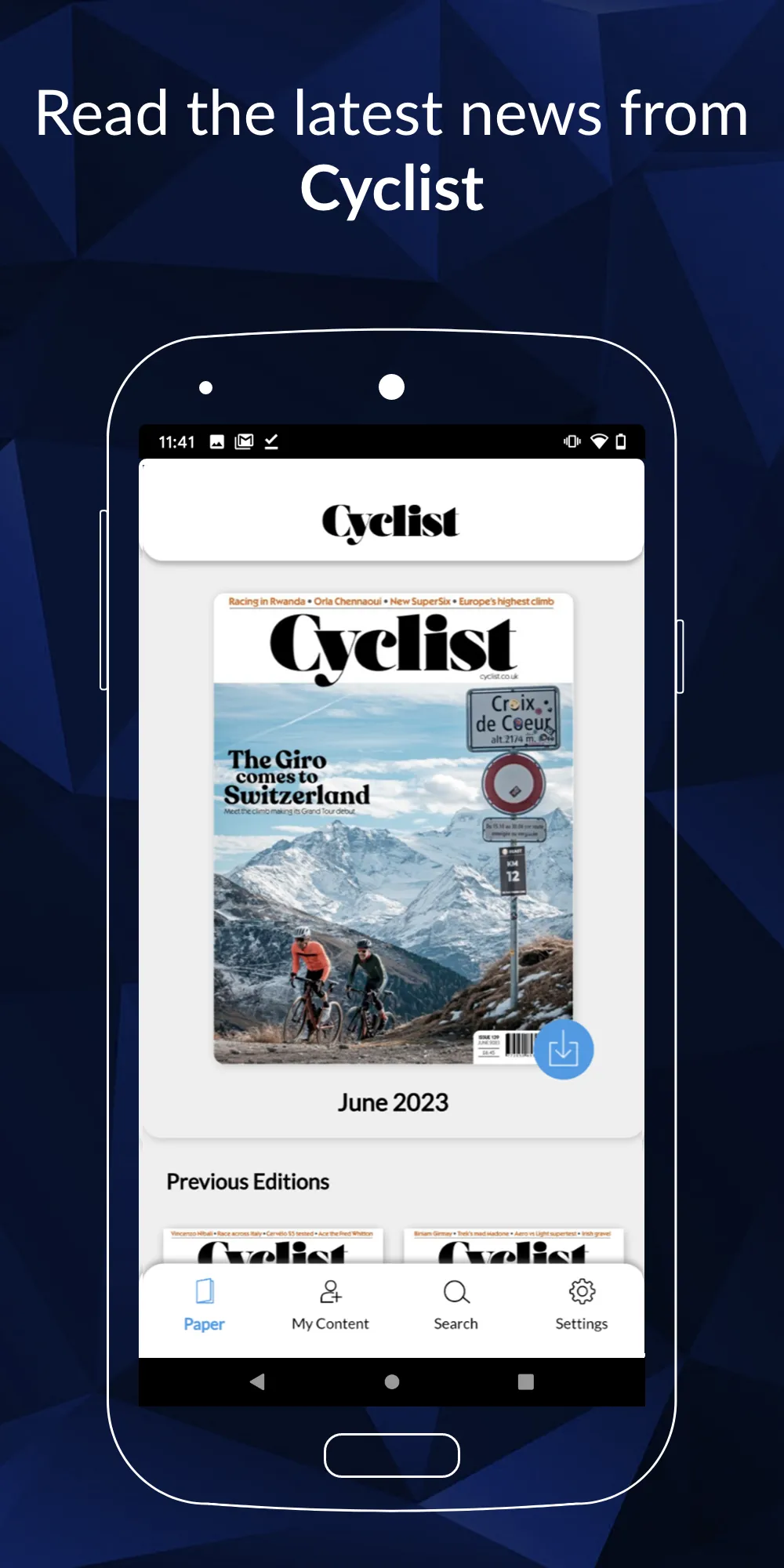 Cyclist: Road Cycling Magazine | Indus Appstore | Screenshot