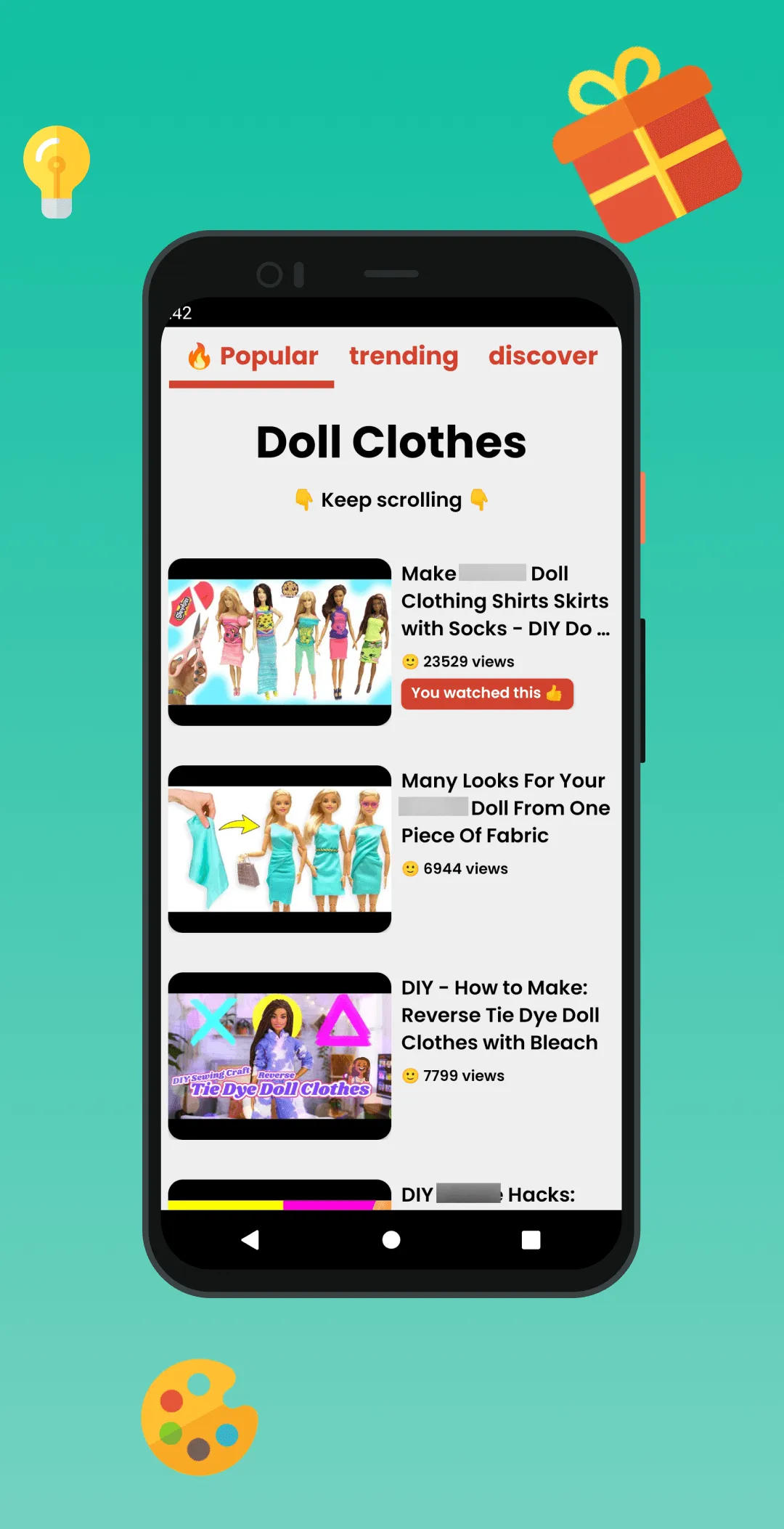 Doll clothes making | Indus Appstore | Screenshot