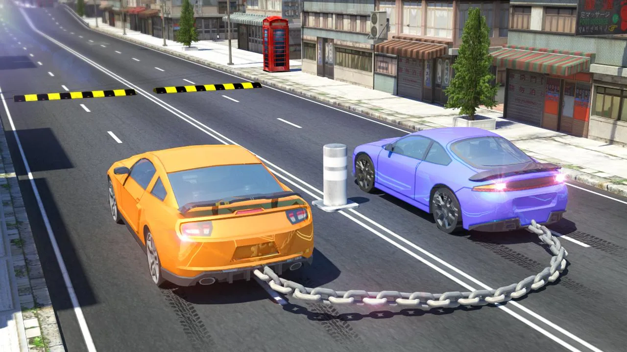 Chained Cars against Ramp | Indus Appstore | Screenshot