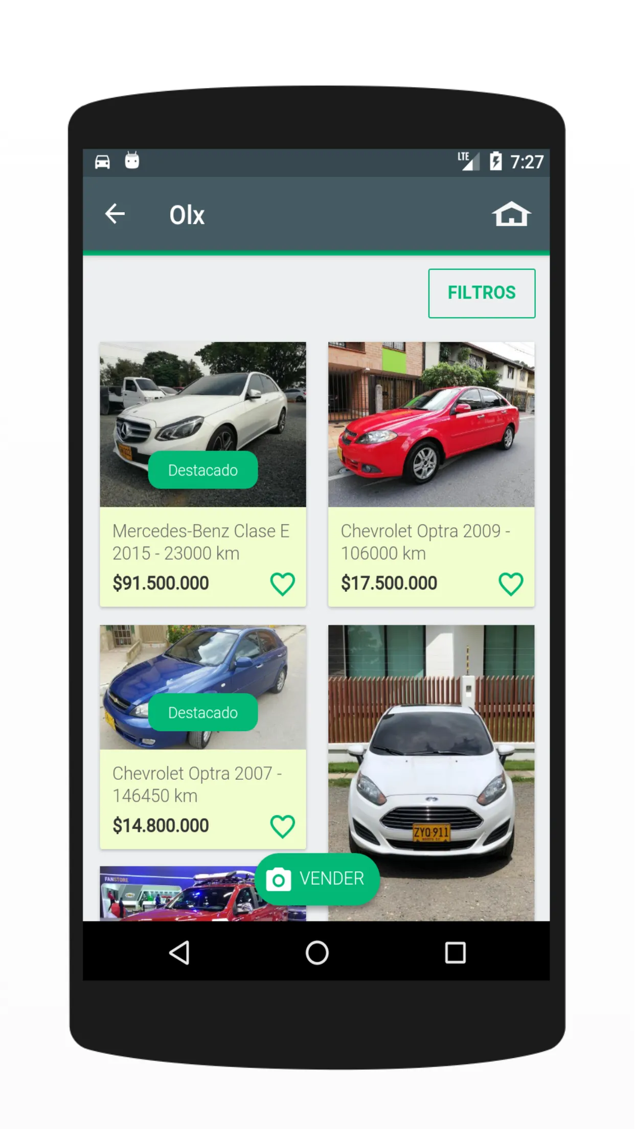 Carros Usados Colômbia | Indus Appstore | Screenshot