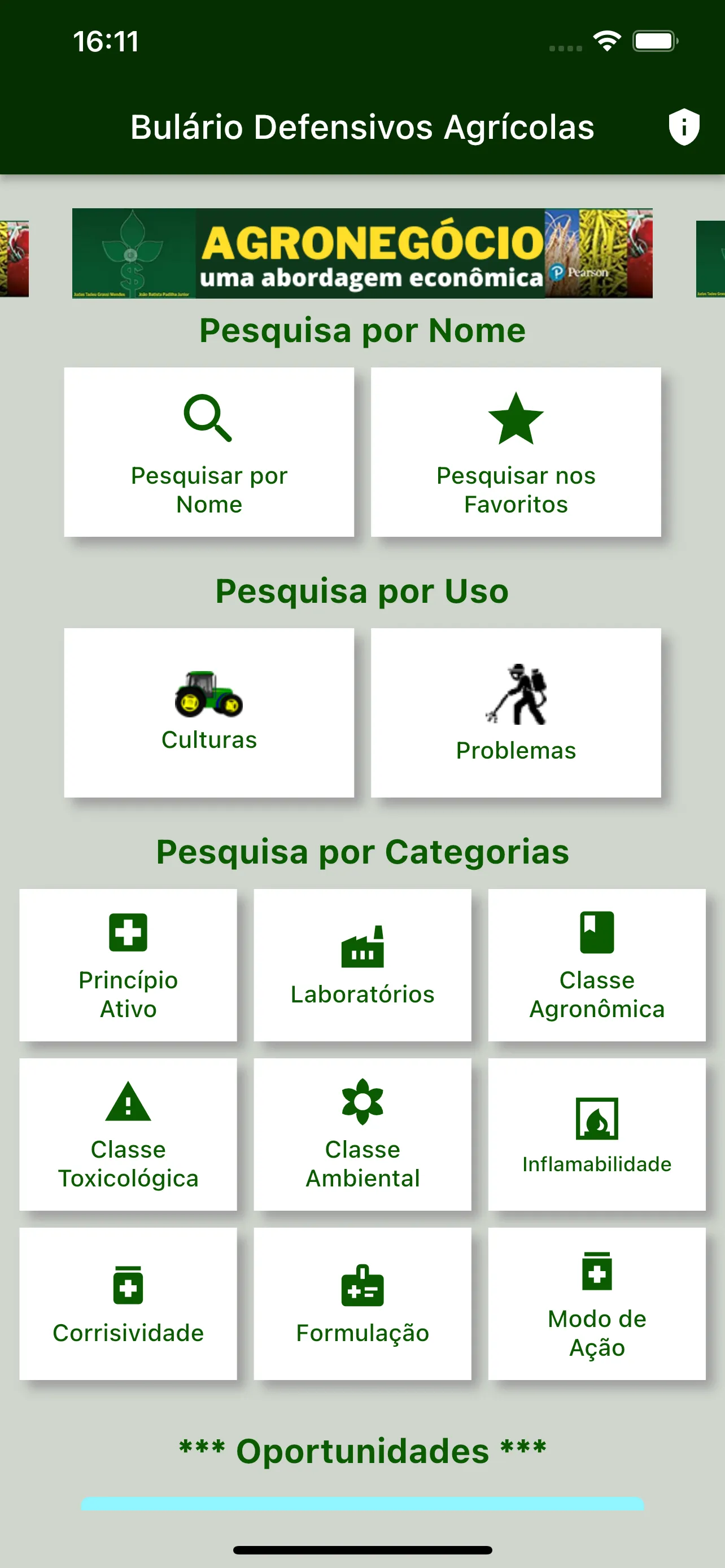 Bulário Defensivos Agrícolas | Indus Appstore | Screenshot