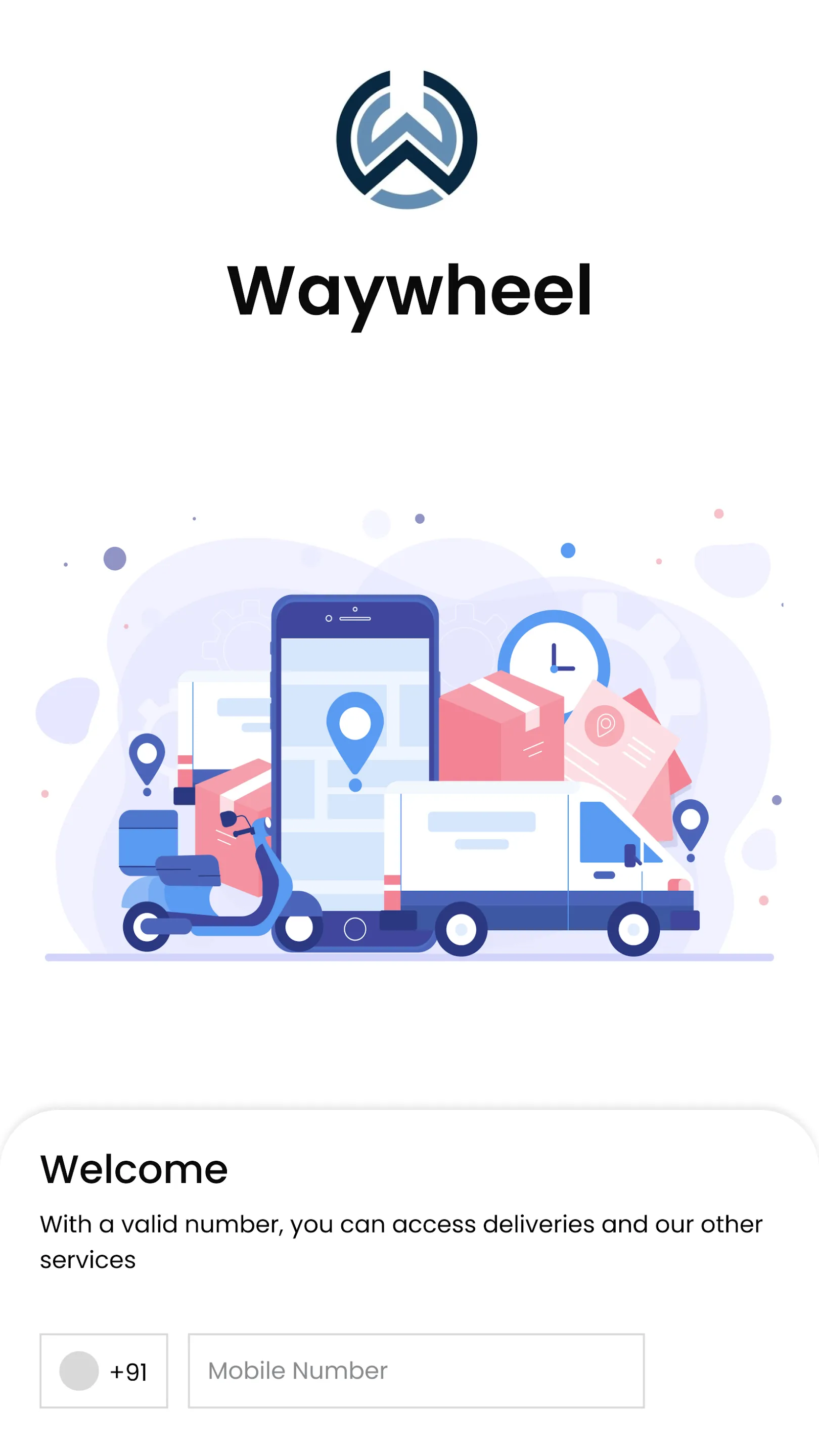 WayWheel - Online Delivery App | Indus Appstore | Screenshot