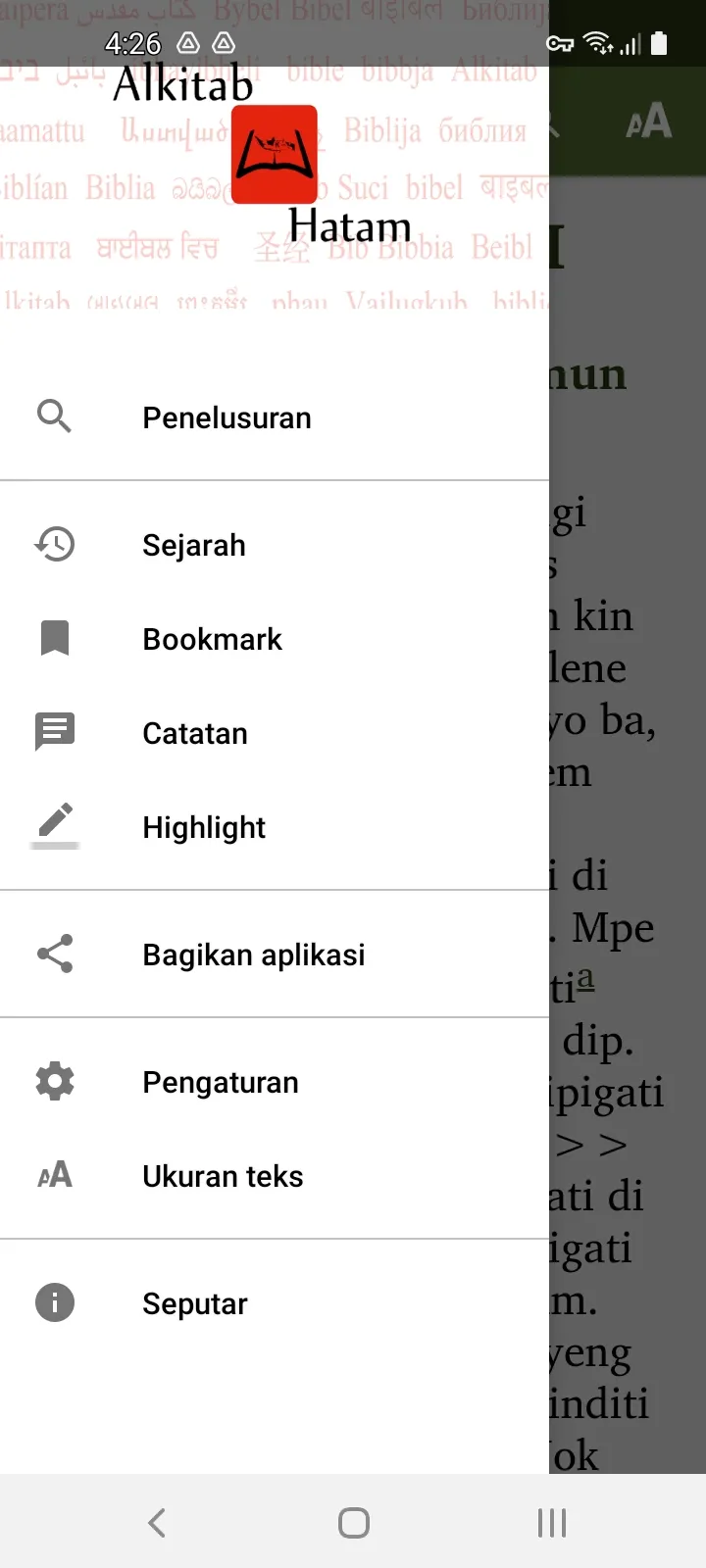 Alkitab Hatam | Indus Appstore | Screenshot