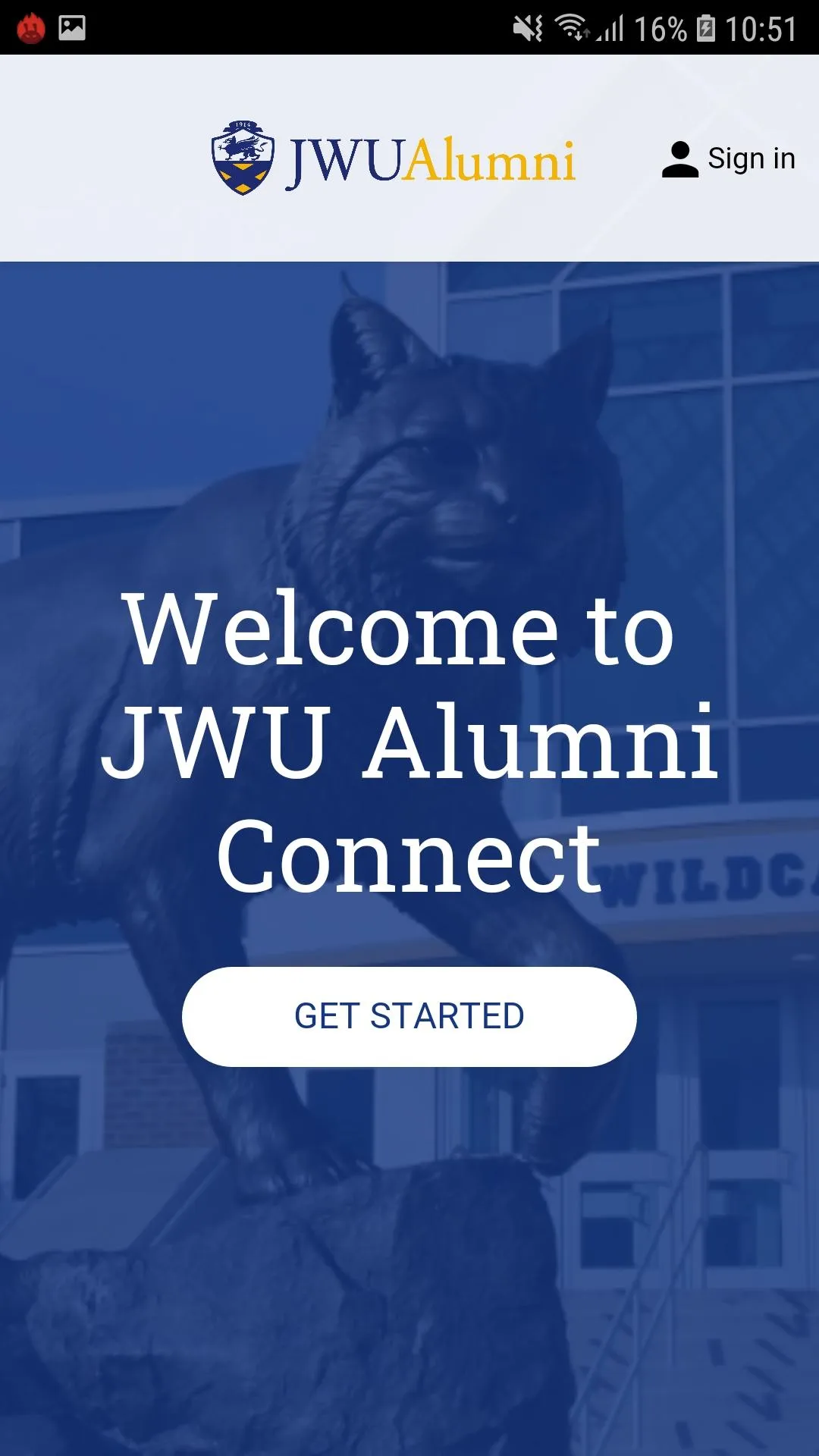 JWU Alumni Connect | Indus Appstore | Screenshot