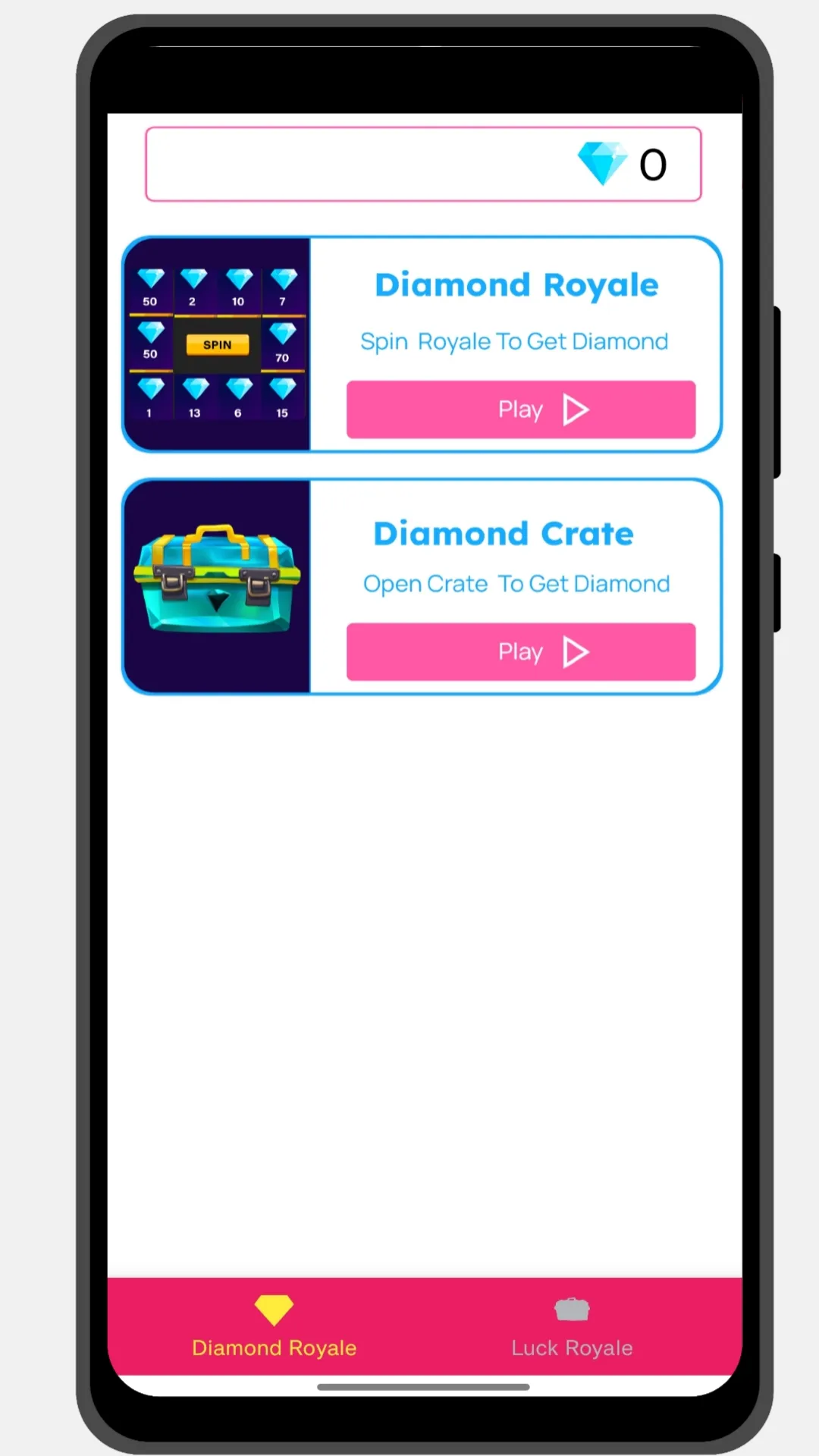 FreeFie Diamond: Luck Royale | Indus Appstore | Screenshot