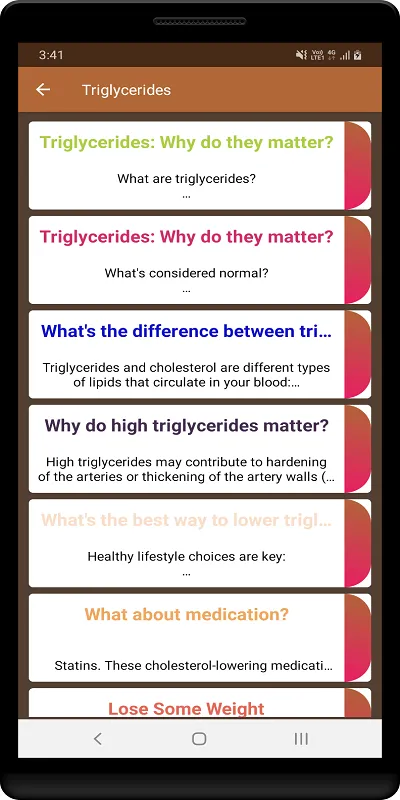 Triglycerides | Indus Appstore | Screenshot