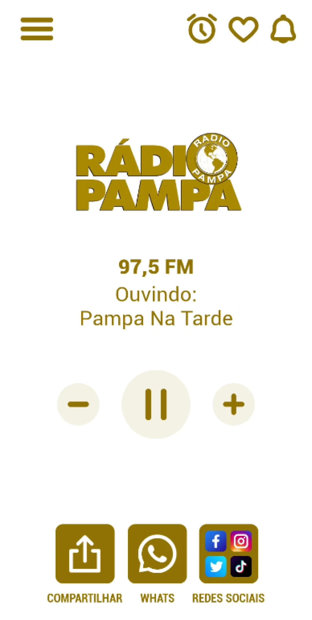 Rádio Pampa - 97,5 FM | Indus Appstore | Screenshot