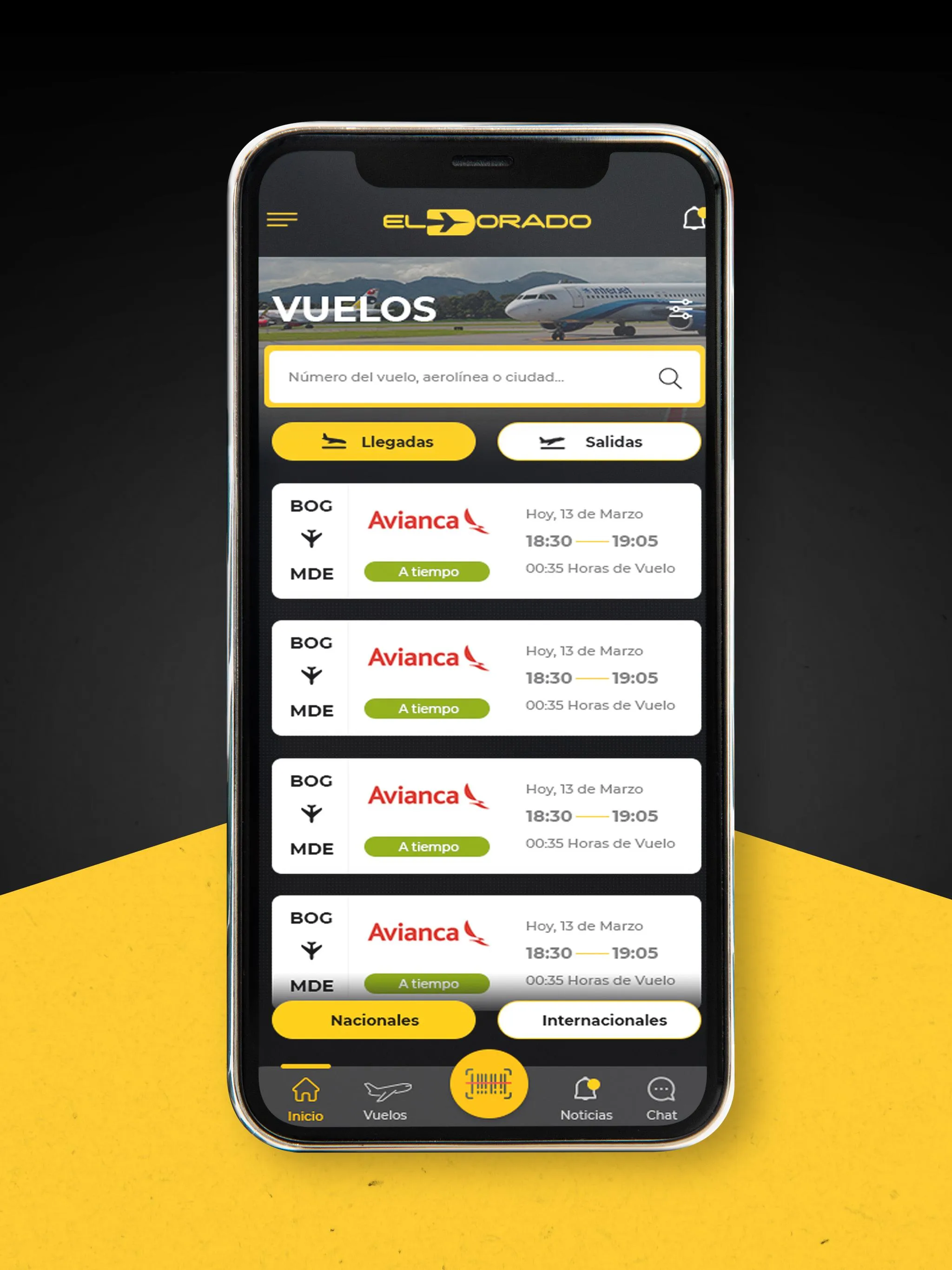 Aeropuerto El Dorado | Indus Appstore | Screenshot