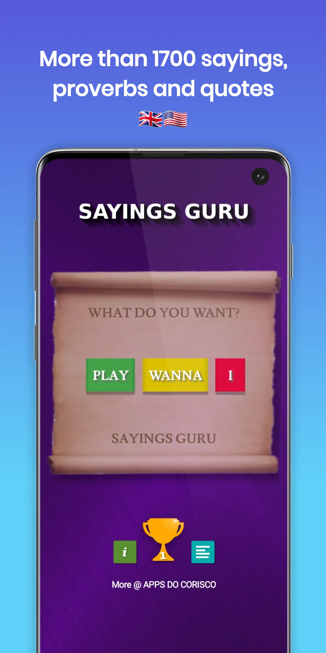 Sayings Game | Indus Appstore | Screenshot