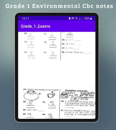 Grade 1: environment studies | Indus Appstore | Screenshot