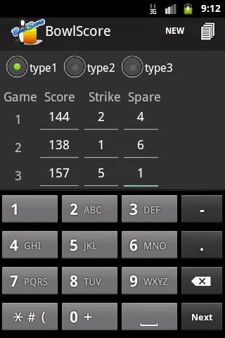 BowlScore 10 | Indus Appstore | Screenshot