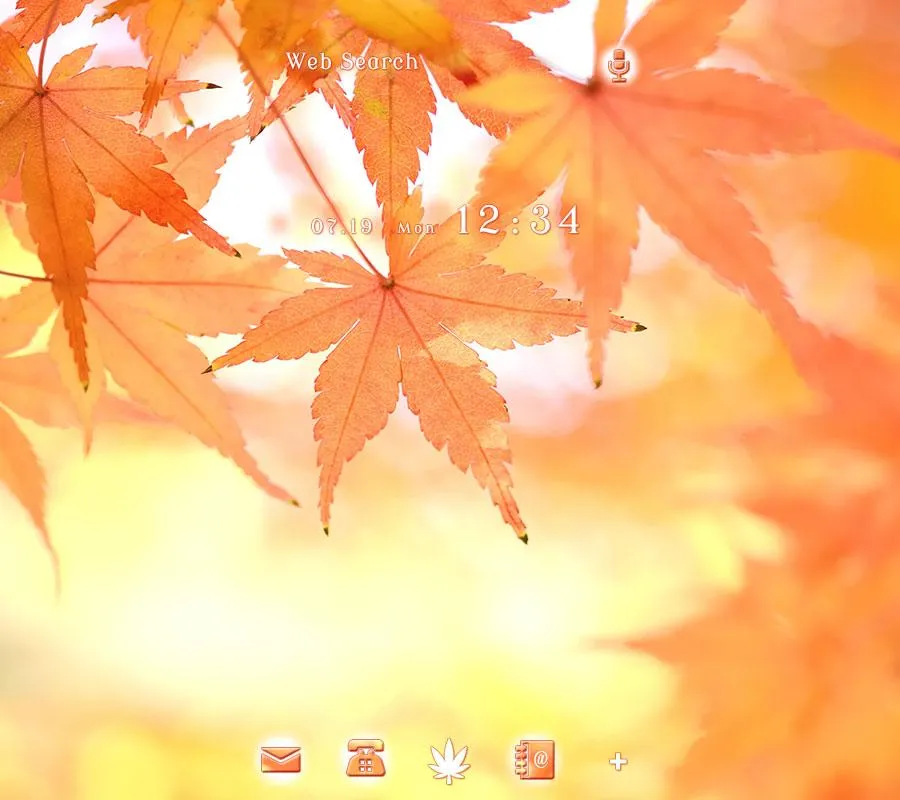 Fall Leaves Theme +HOME | Indus Appstore | Screenshot