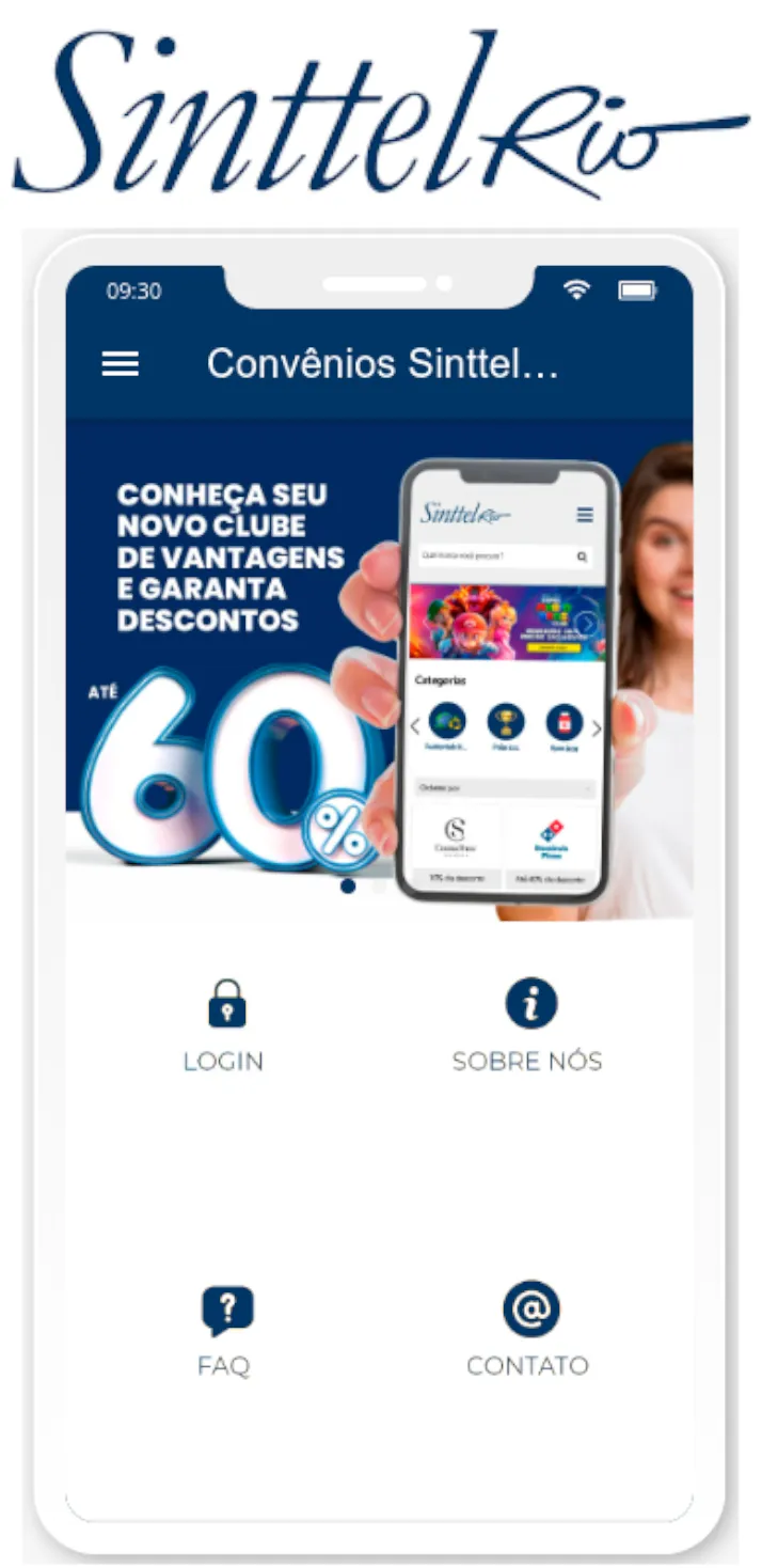 Convênios Sinttel Rio | Indus Appstore | Screenshot