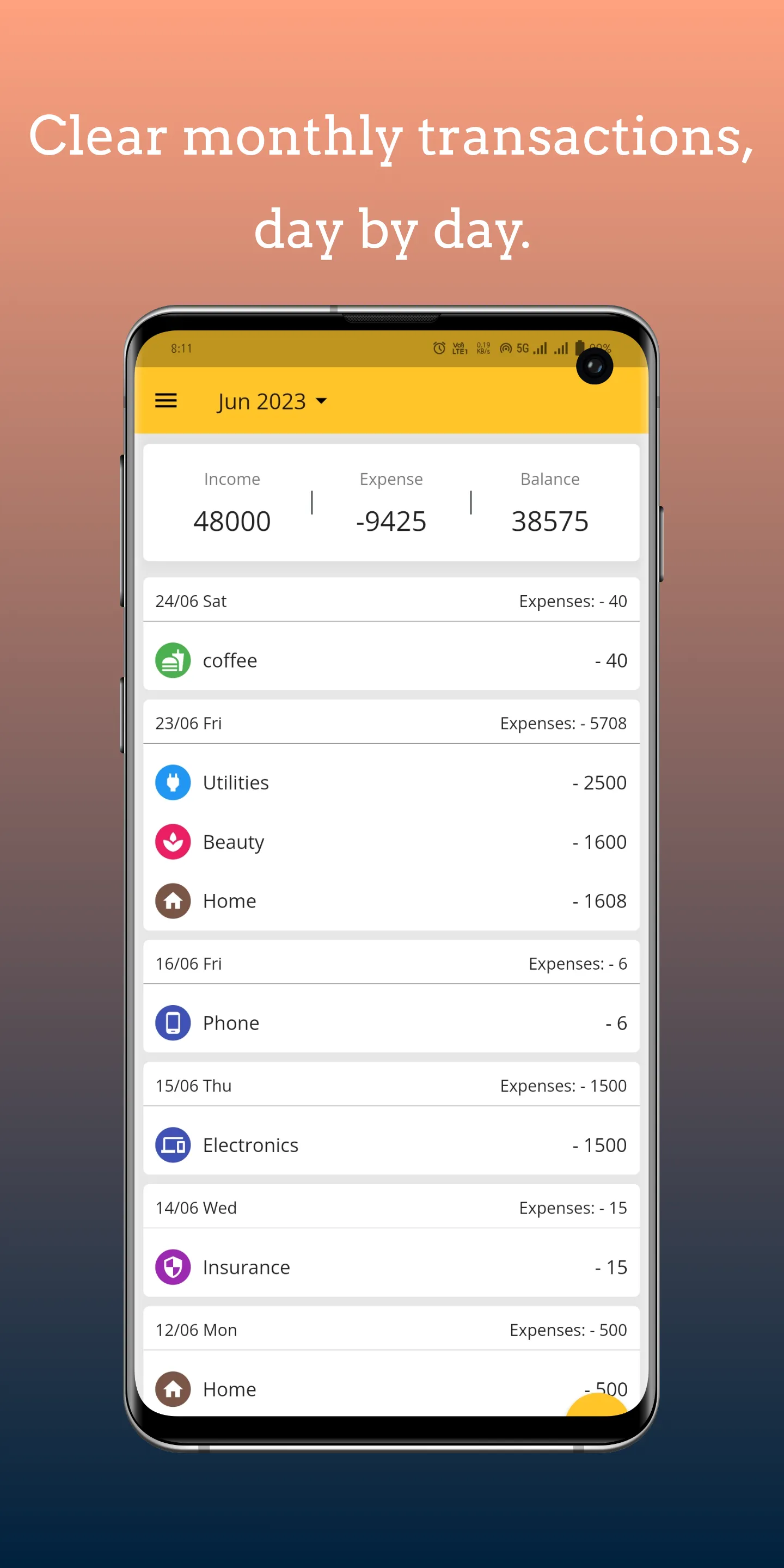 Alchemist Money Manager | Indus Appstore | Screenshot