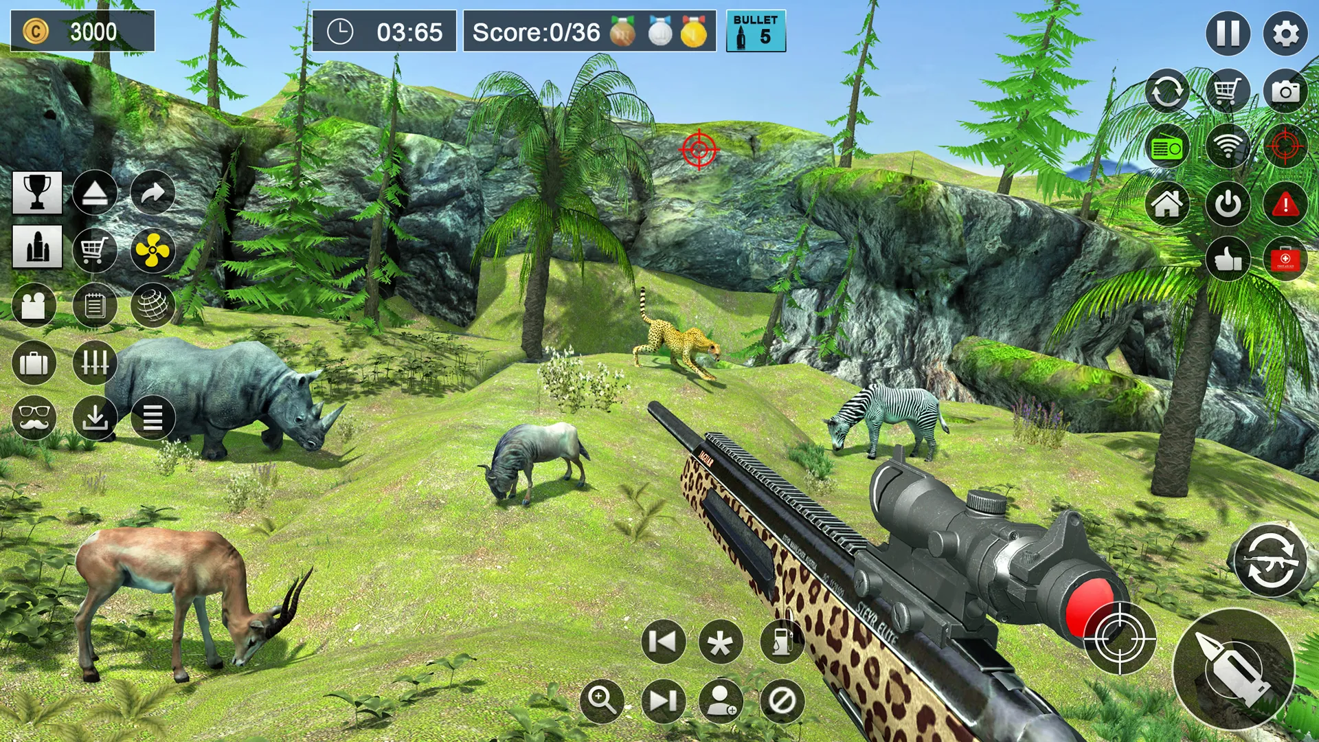 Wild Dino Hunting Game 3D | Indus Appstore | Screenshot