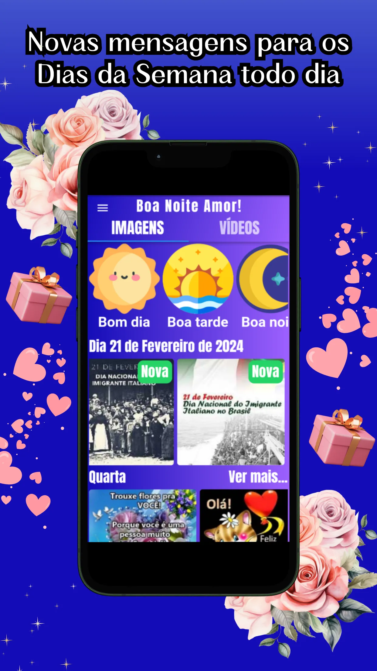 Bom Dia Tarde Boa Noite Amor | Indus Appstore | Screenshot