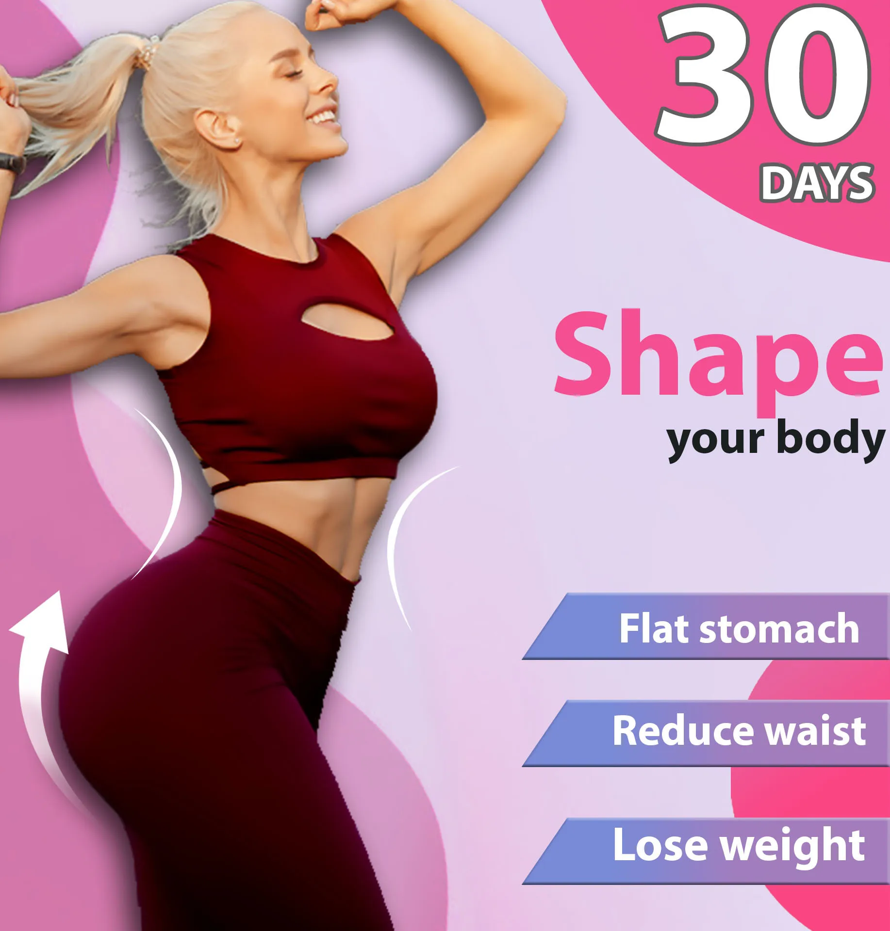 Small Waist Workout - burn fat | Indus Appstore | Screenshot