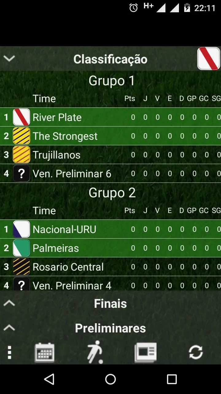 Tabla Liga Argentina | Indus Appstore | Screenshot