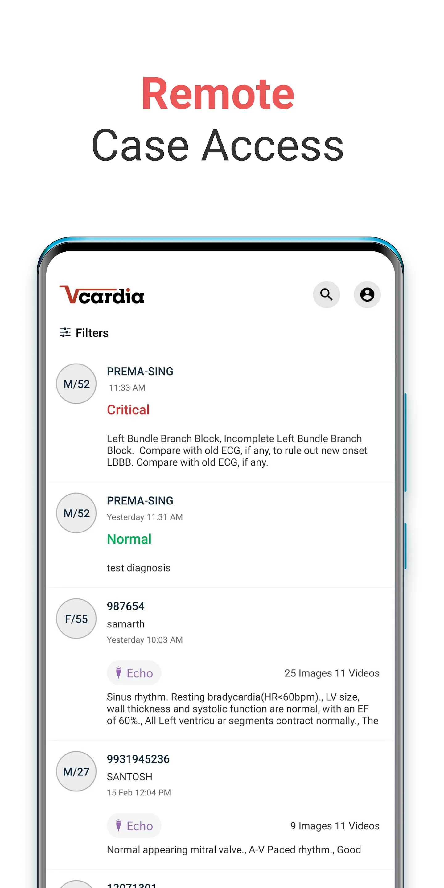 VCardia by Tricog | Indus Appstore | Screenshot