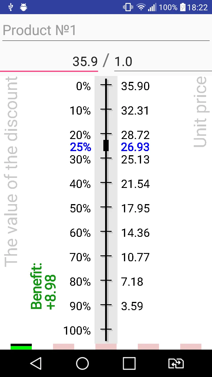 Discount calculator | Indus Appstore | Screenshot