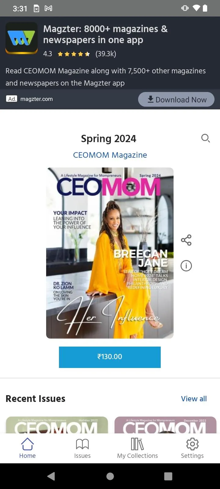 CEOMOM Magazine | Indus Appstore | Screenshot