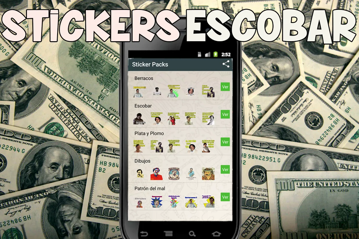 Stickers Escobar | Indus Appstore | Screenshot